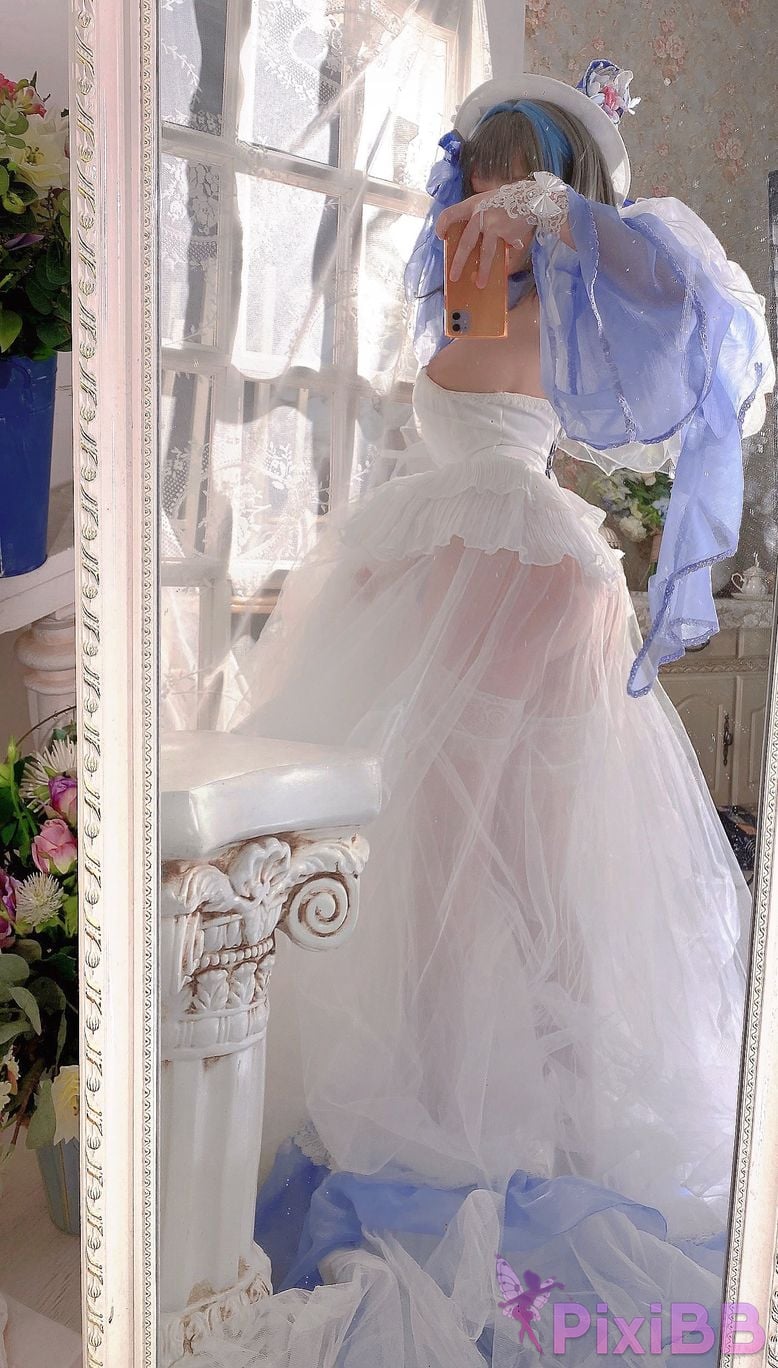 Cosplay cheese block wii Cheshire dress PixiBB.COM 055