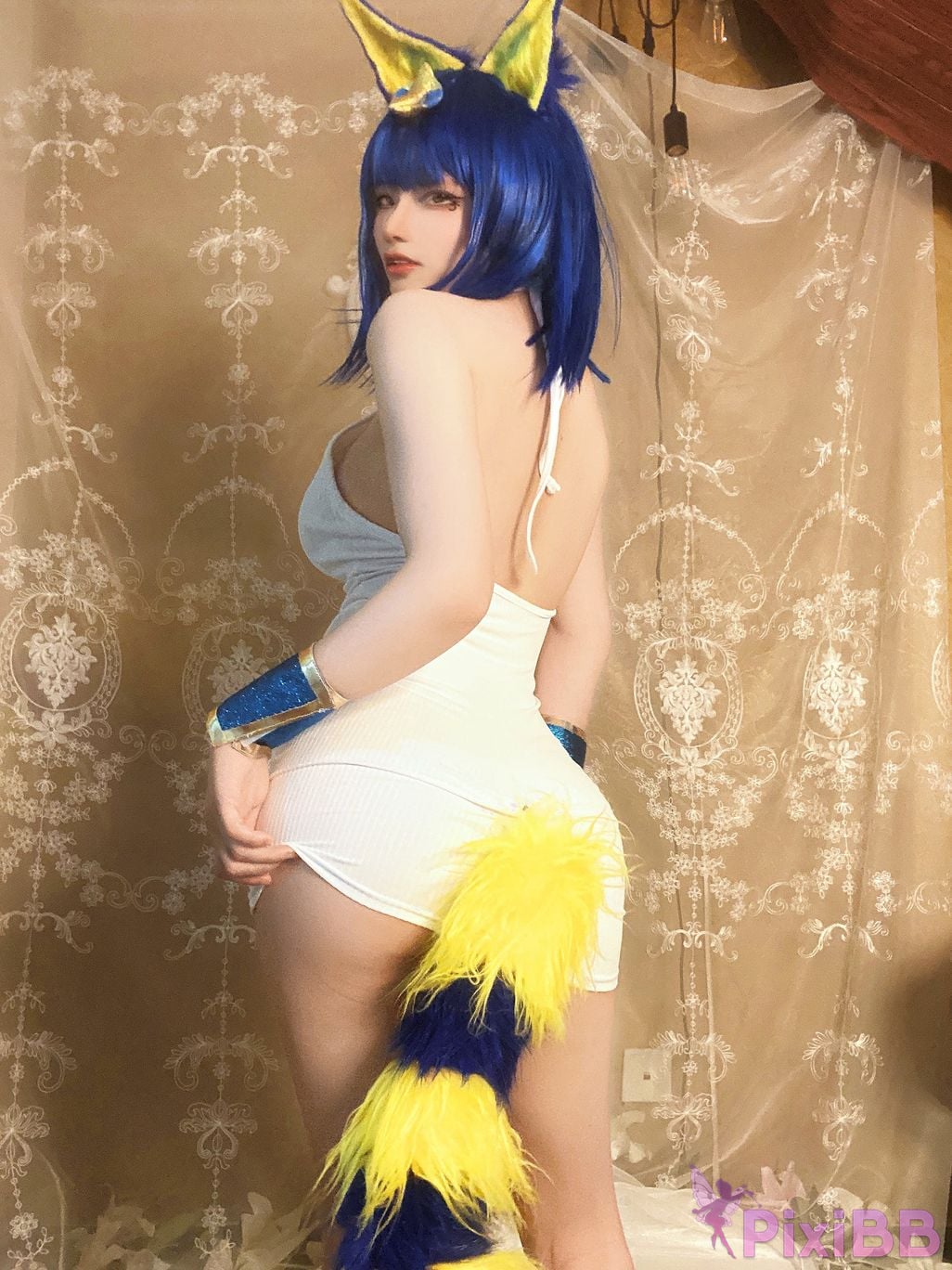 Cosplay cheese block wii Egyptian cat PixiBB.COM 005