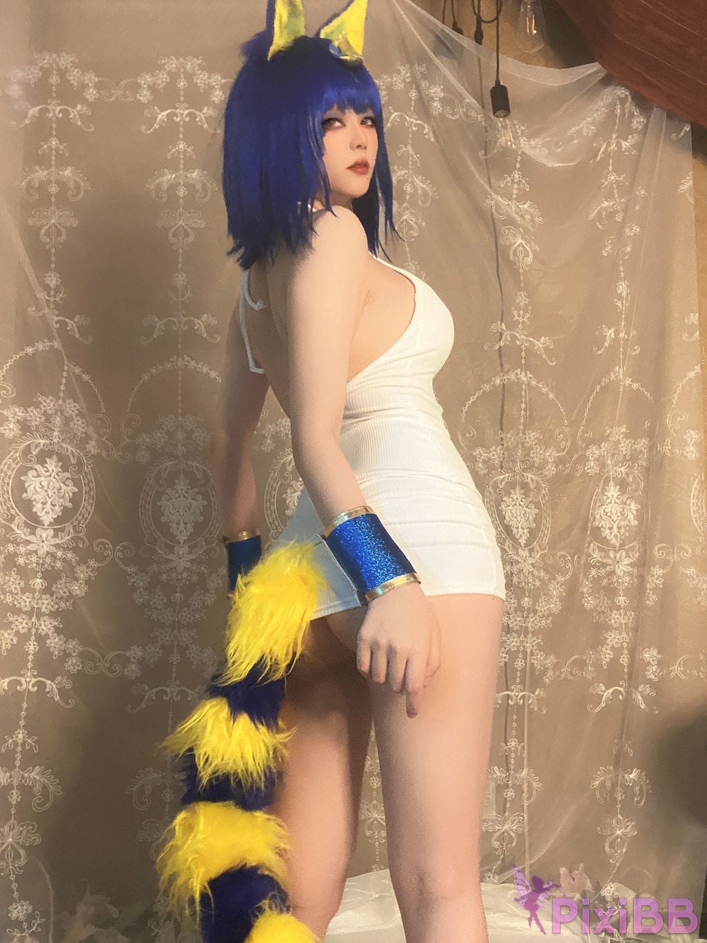 Cosplay cheese block wii Egyptian cat PixiBB.COM 006