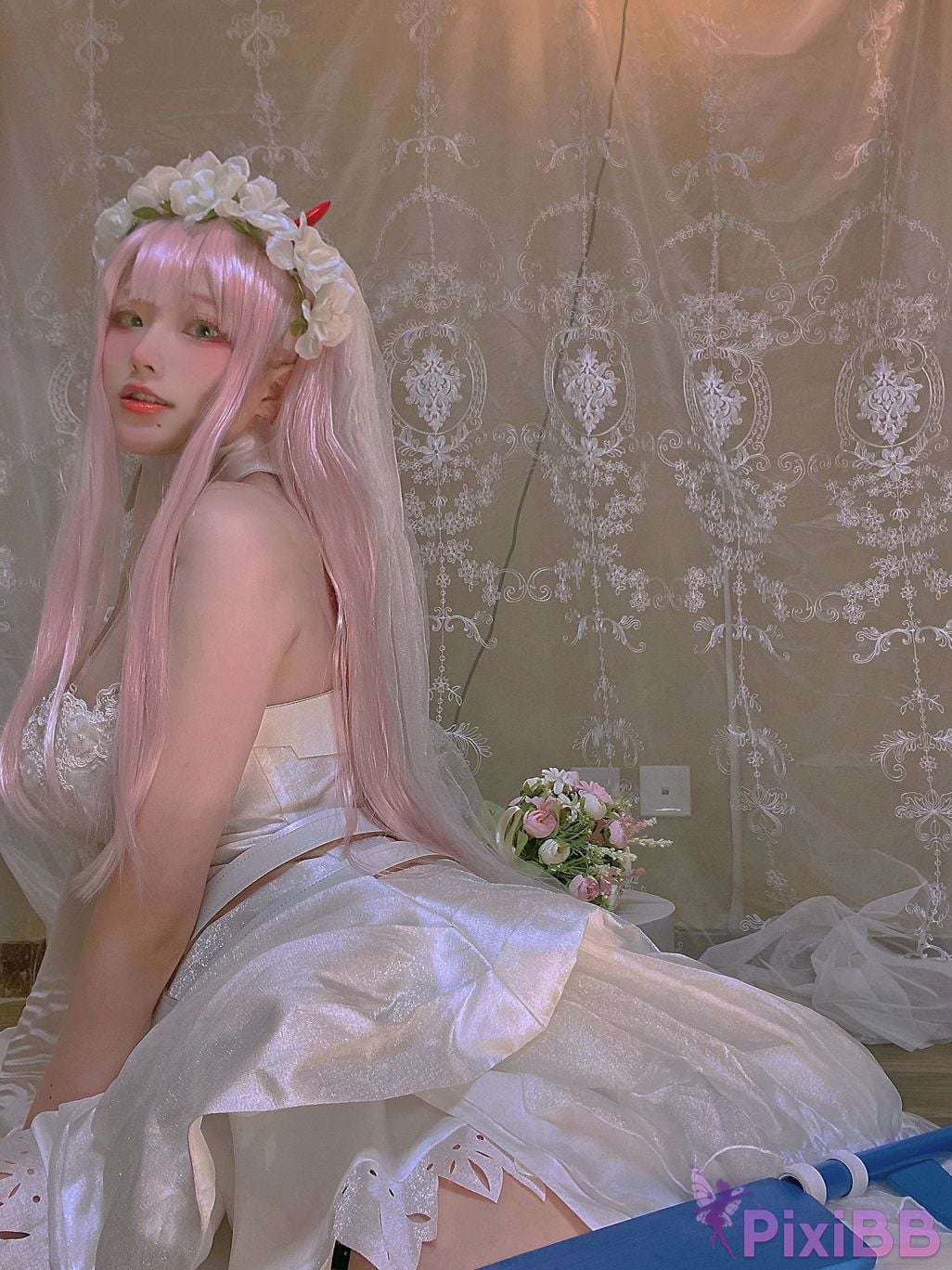 Cosplay cheese block wii selfie 1 PixiBB.COM 013