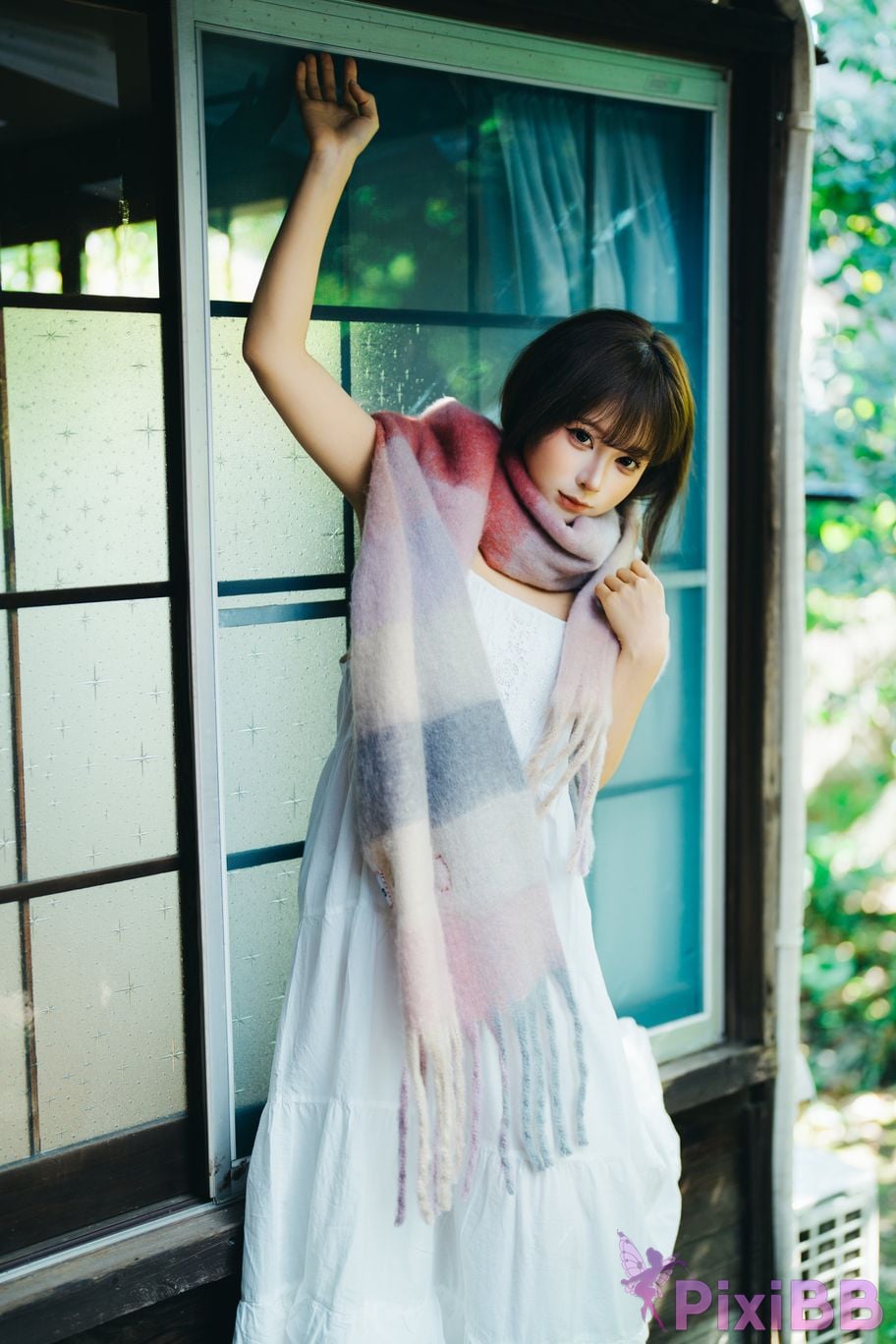 Cosplayer Stupid Momo chunmomo winter day PixiBB.COM 002