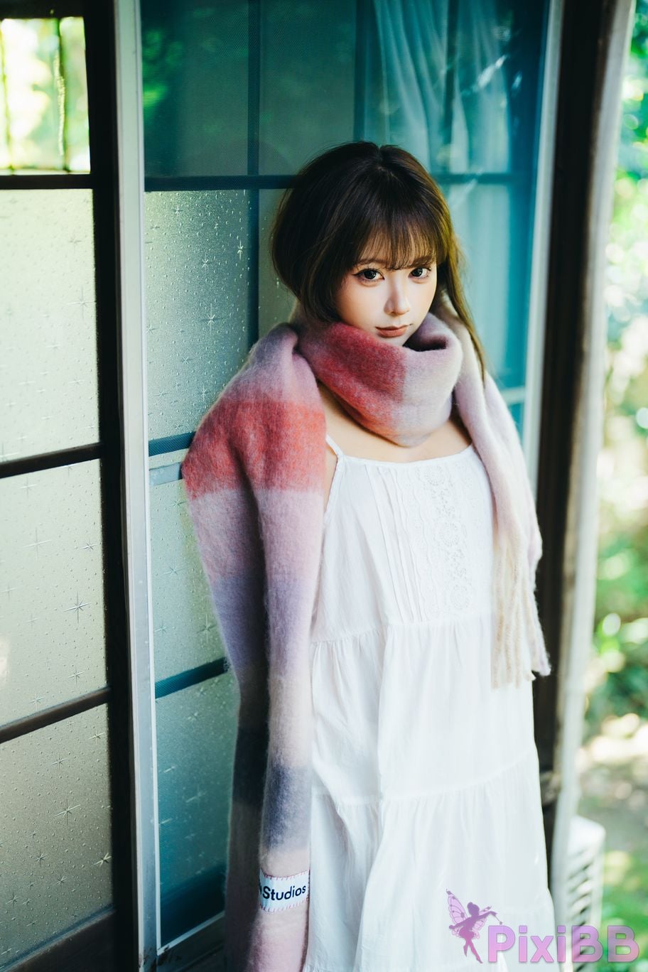 Cosplayer Stupid Momo chunmomo winter day PixiBB.COM 003