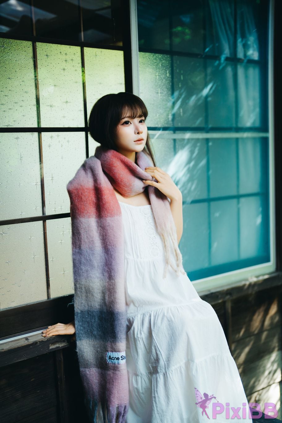 Cosplayer Stupid Momo chunmomo winter day PixiBB.COM 004