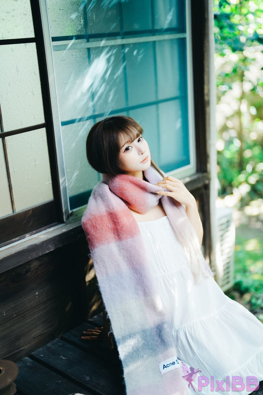 Cosplayer Stupid Momo chunmomo winter day PixiBB.COM 005