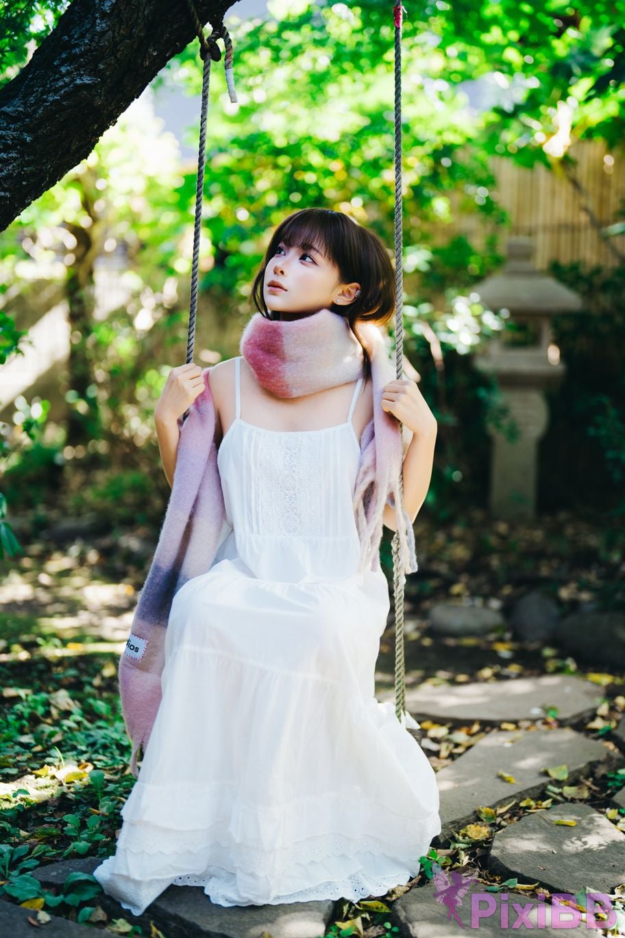 Cosplayer Stupid Momo chunmomo winter day PixiBB.COM 007