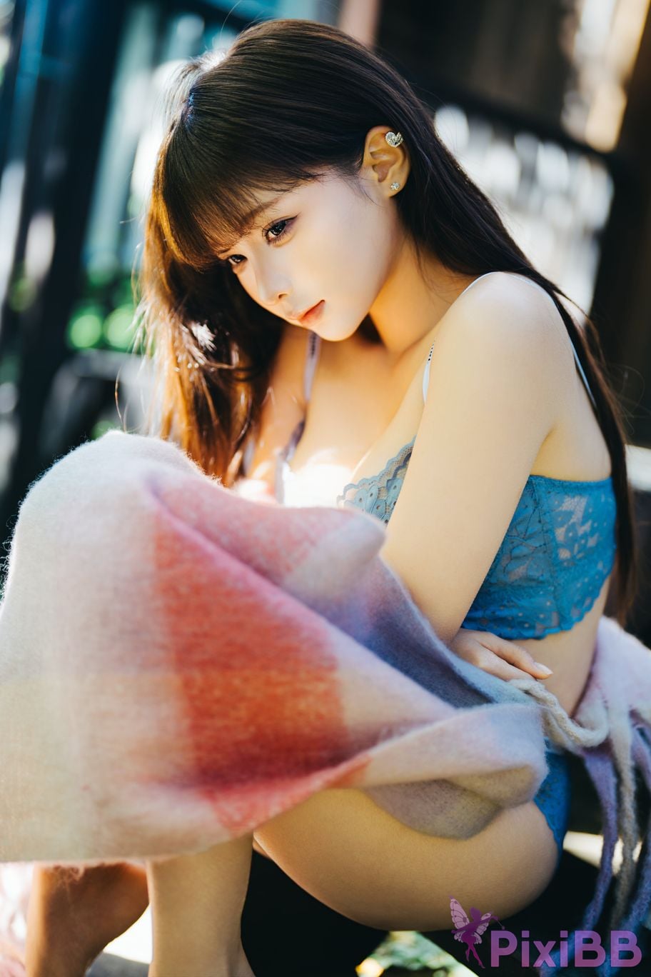 Cosplayer Stupid Momo chunmomo winter day PixiBB.COM 010