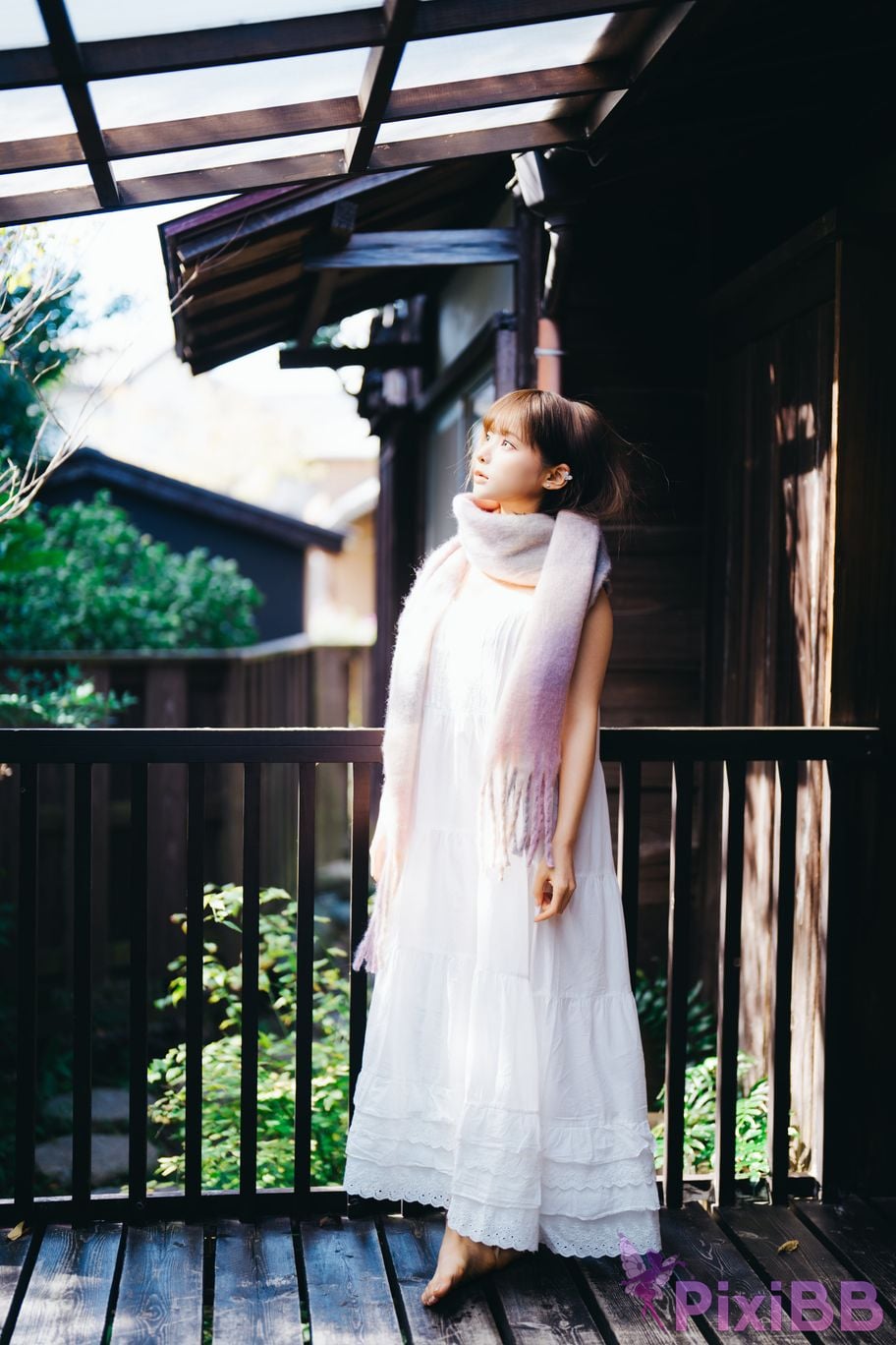 Cosplayer Stupid Momo chunmomo winter day PixiBB.COM 012