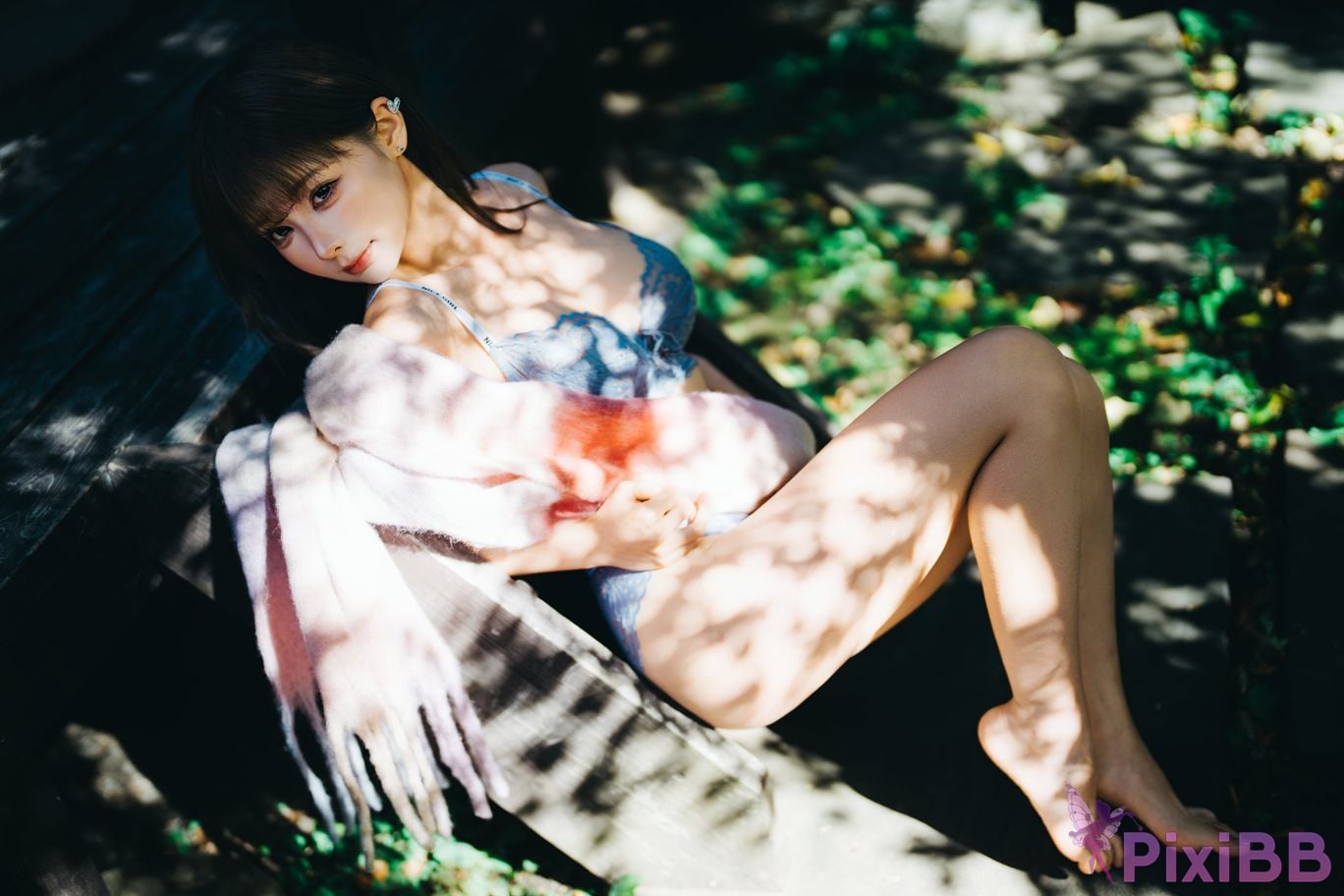 Cosplayer Stupid Momo chunmomo winter day PixiBB.COM 014