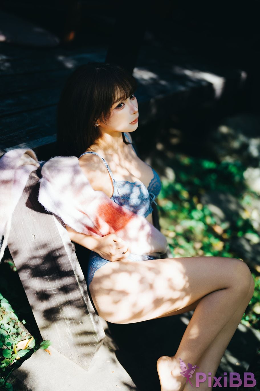 Cosplayer Stupid Momo chunmomo winter day PixiBB.COM 015