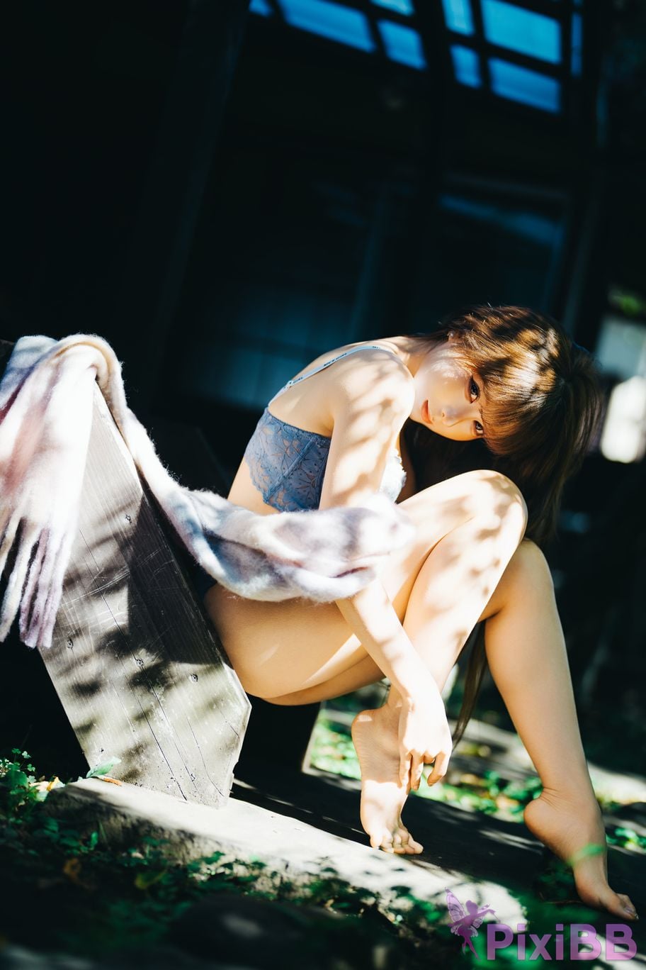 Cosplayer Stupid Momo chunmomo winter day PixiBB.COM 018