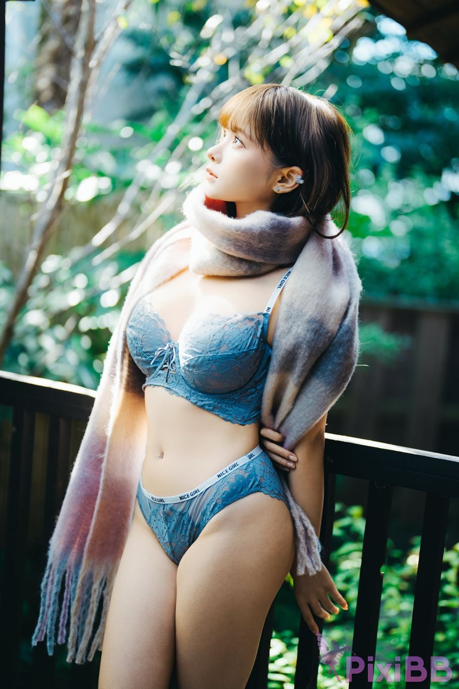 Cosplayer Stupid Momo chunmomo winter day PixiBB.COM 025