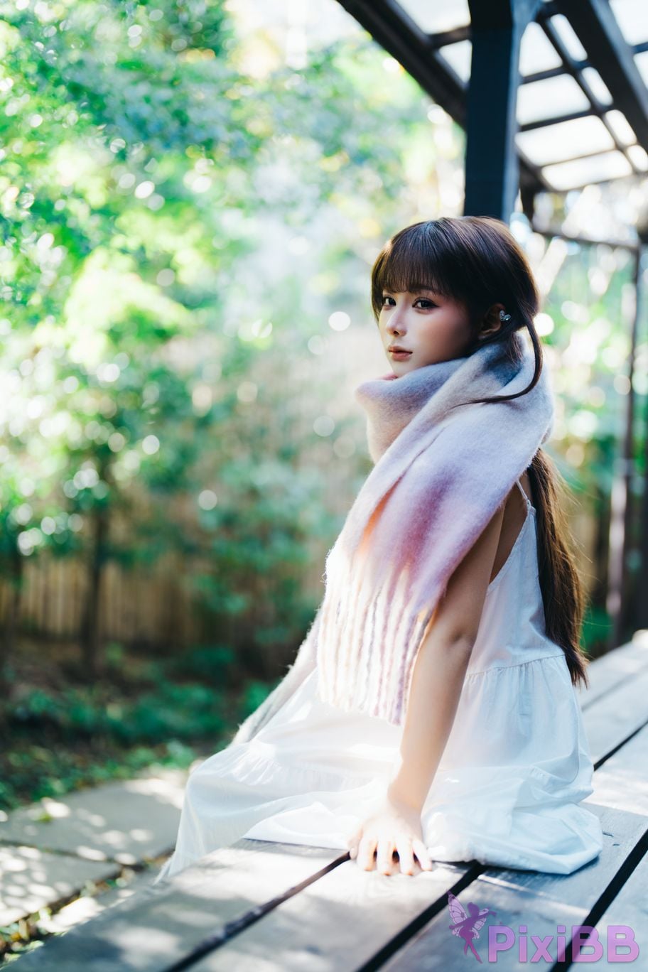 Cosplayer Stupid Momo chunmomo winter day PixiBB.COM 028