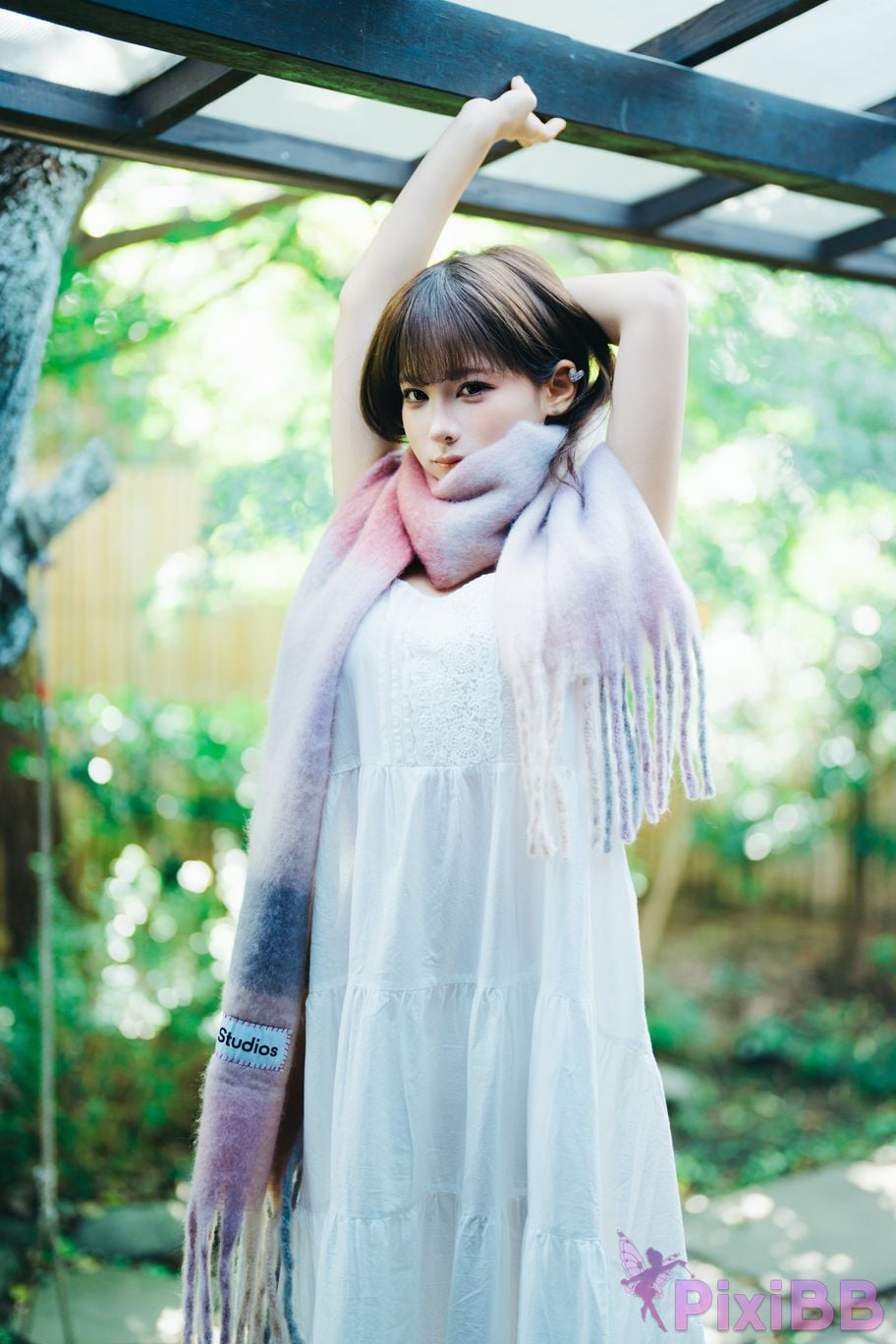 Cosplayer Stupid Momo chunmomo winter day PixiBB.COM 029