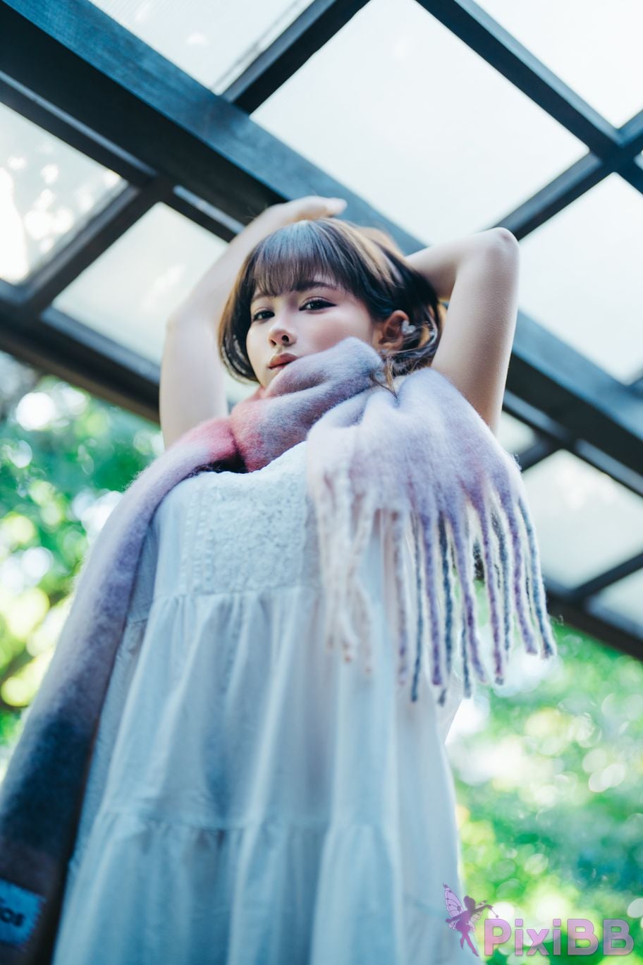 Cosplayer Stupid Momo chunmomo winter day PixiBB.COM 030