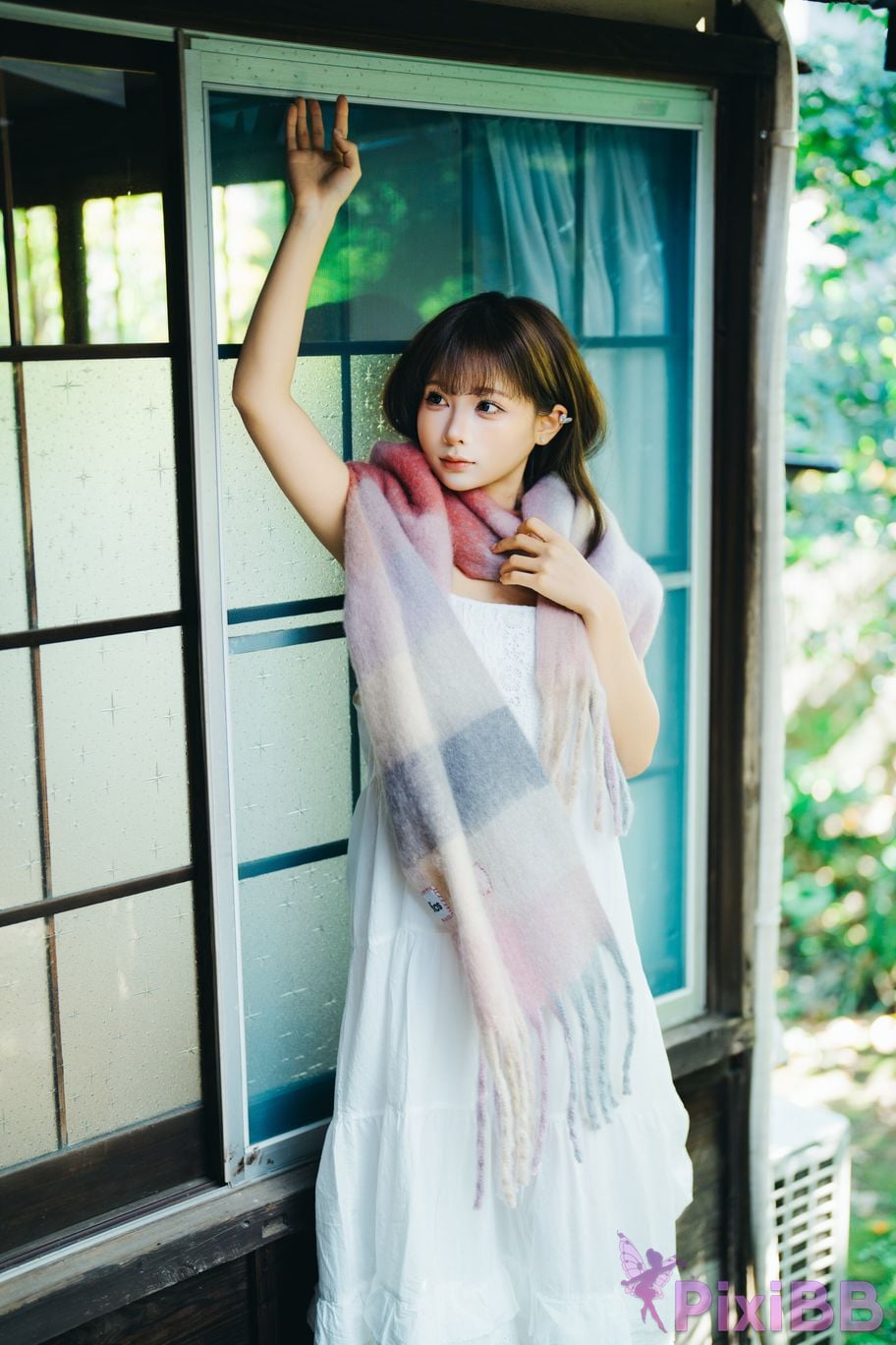 Cosplayer Stupid Momo chunmomo winter day PixiBB.COM 032