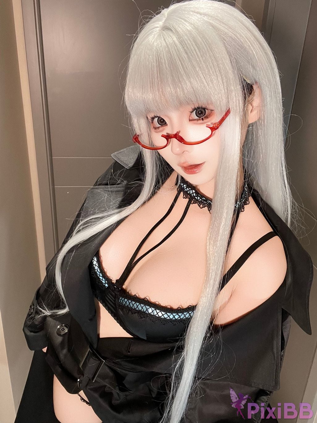 Cosplay chunmomo June selfie collection PixiBB.COM 011