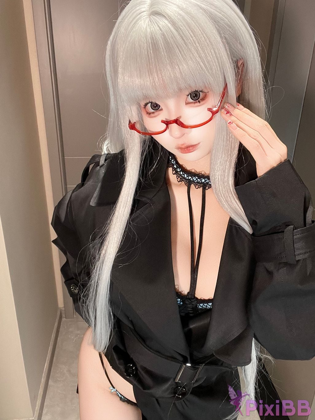 Cosplay chunmomo June selfie collection PixiBB.COM 017