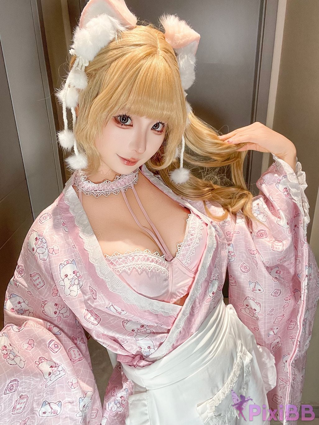 Cosplay chunmomo June selfie collection PixiBB.COM 025