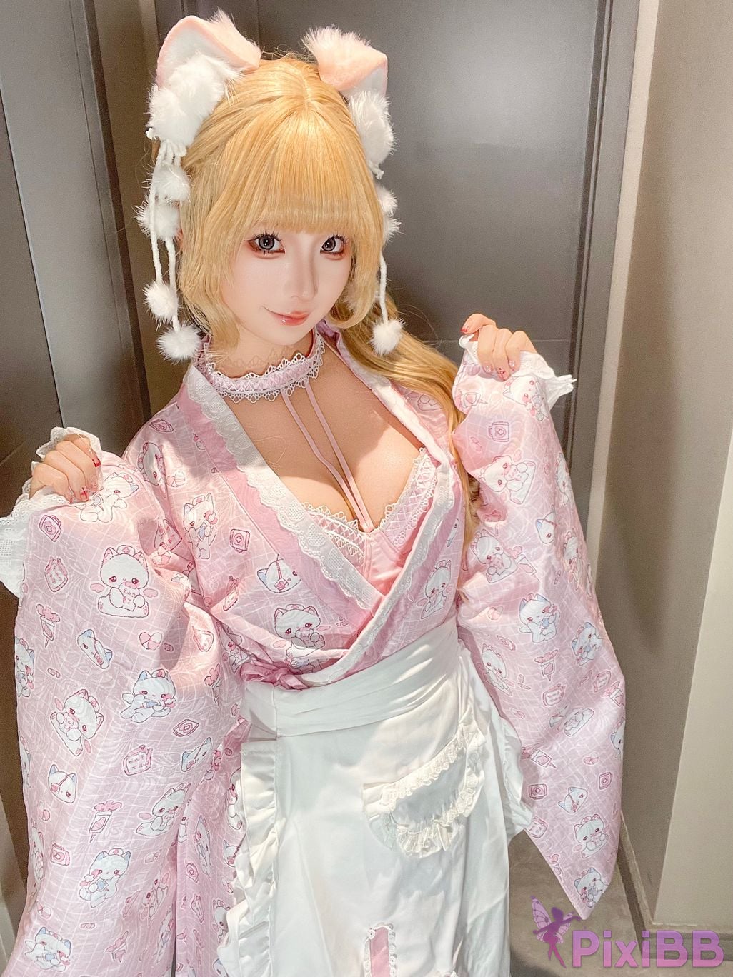 Cosplay chunmomo June selfie collection PixiBB.COM 027