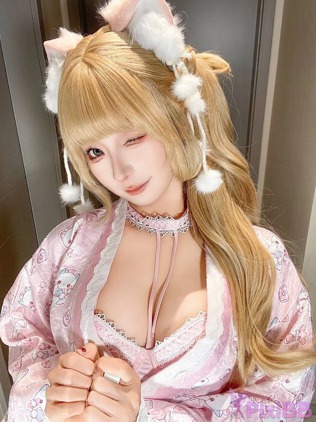 Cosplay chunmomo June selfie collection PixiBB.COM 028