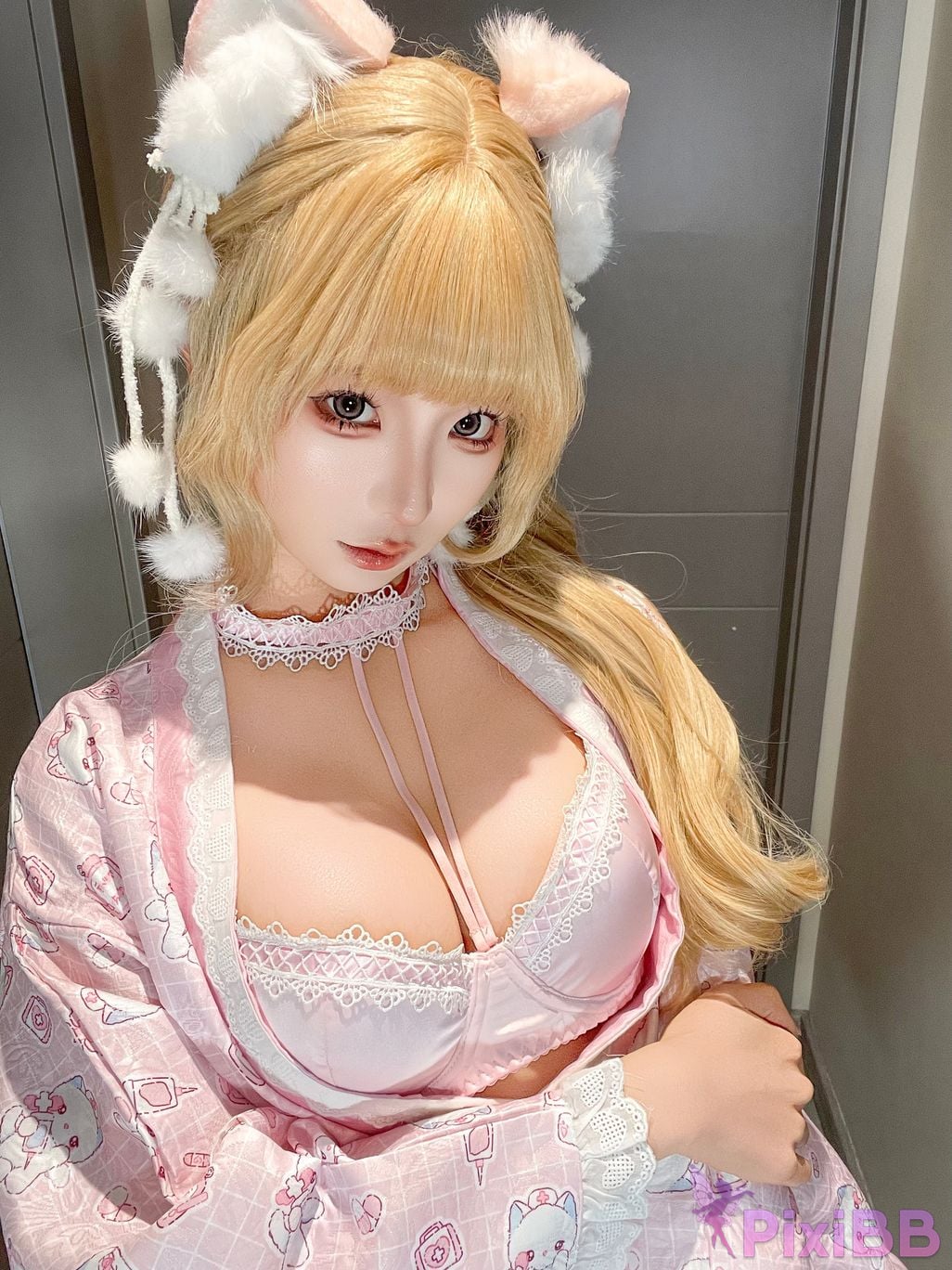 Cosplay chunmomo June selfie collection PixiBB.COM 030