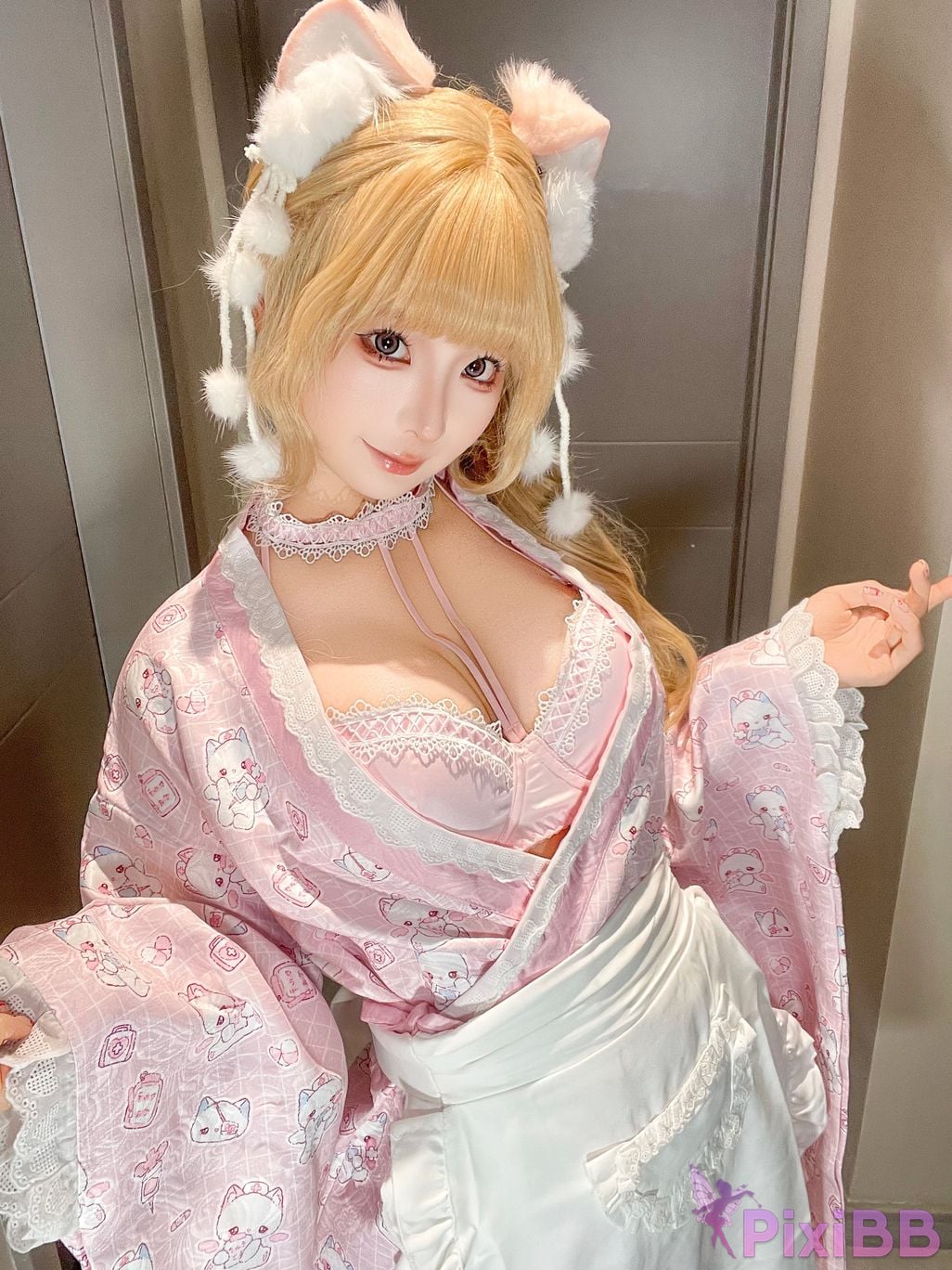 Cosplay chunmomo June selfie collection PixiBB.COM 037