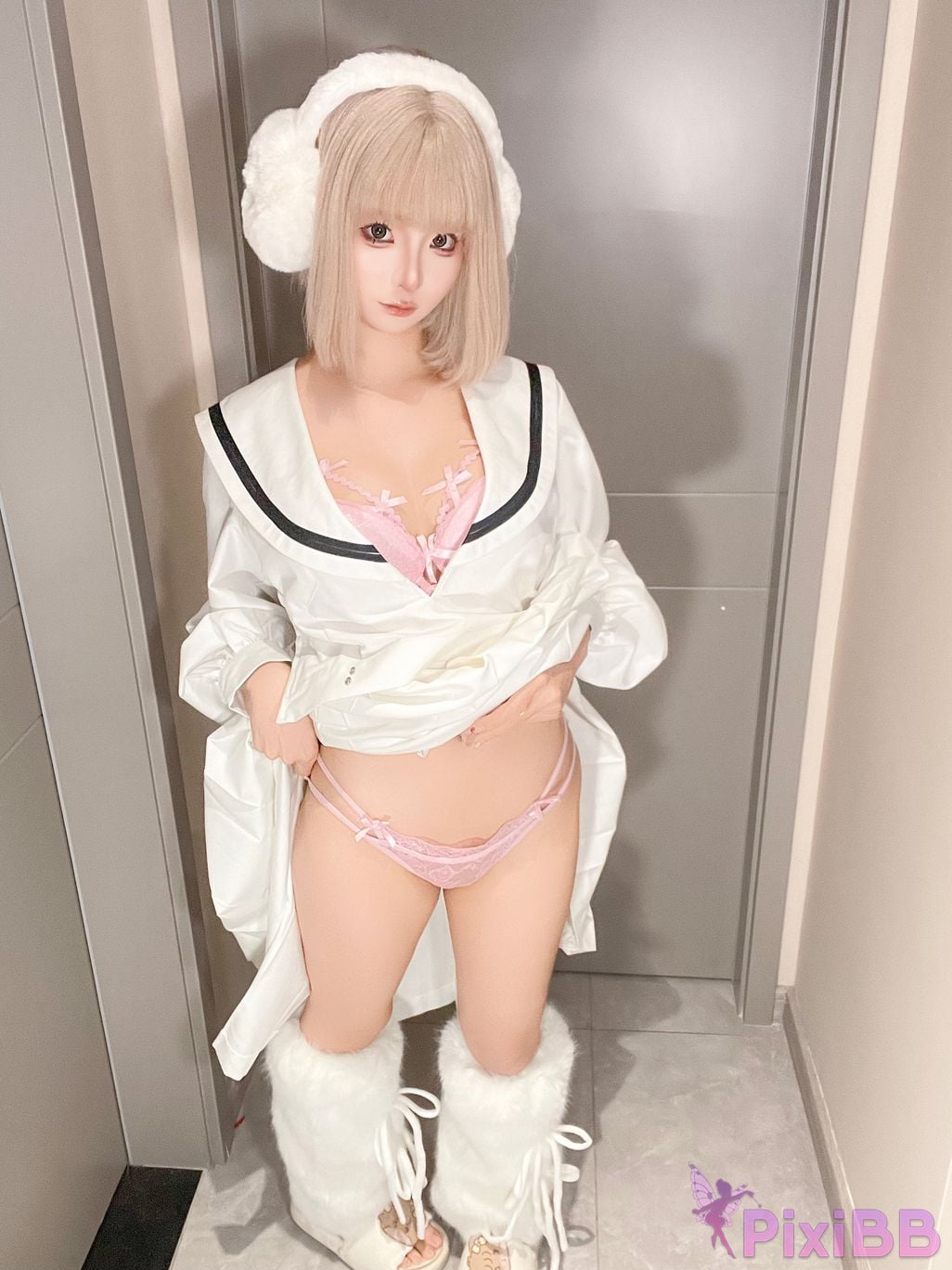 Cosplay chunmomo June selfie collection PixiBB.COM 081