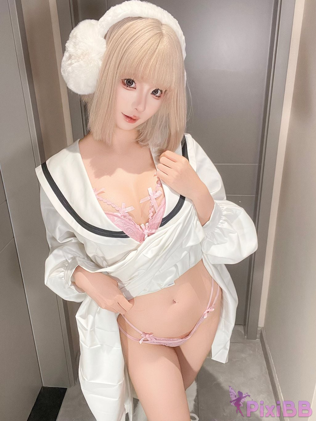 Cosplay chunmomo June selfie collection PixiBB.COM 082