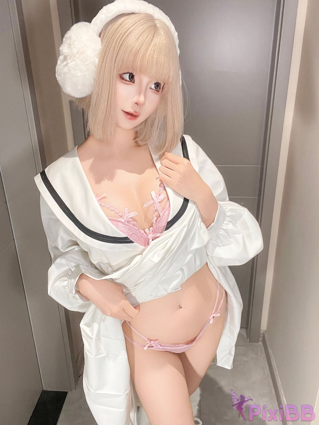 Cosplay chunmomo June selfie collection PixiBB.COM 083