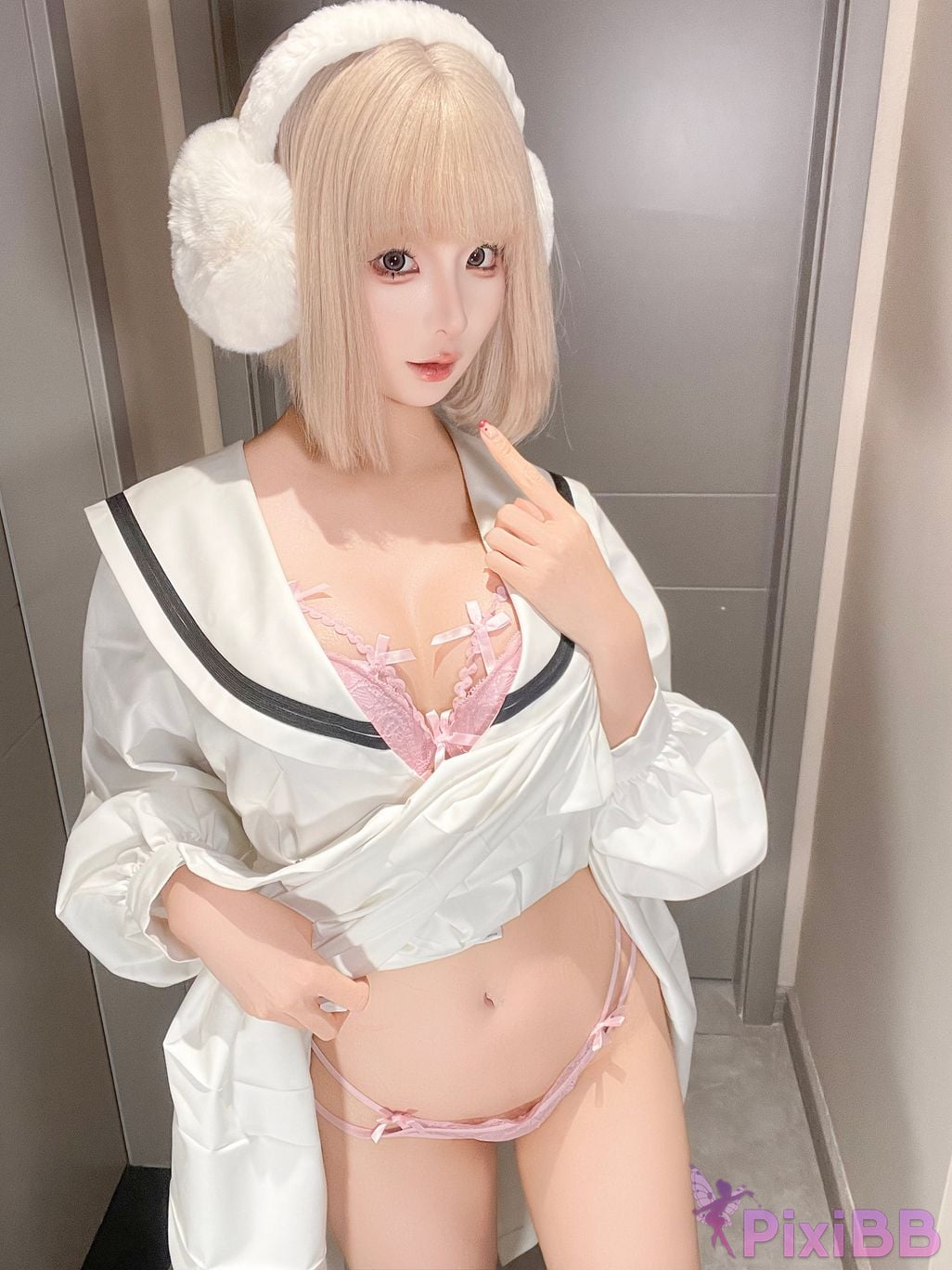 Cosplay chunmomo June selfie collection PixiBB.COM 084