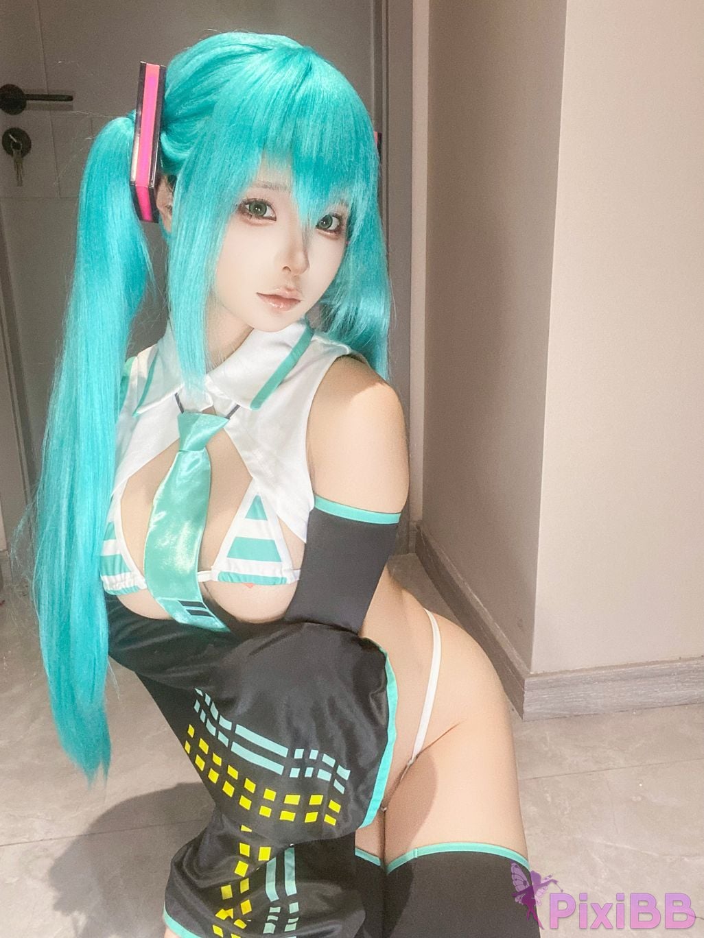 Cosplay chunmomo June selfie collection PixiBB.COM 095