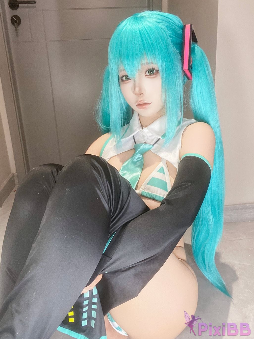 Cosplay chunmomo June selfie collection PixiBB.COM 123