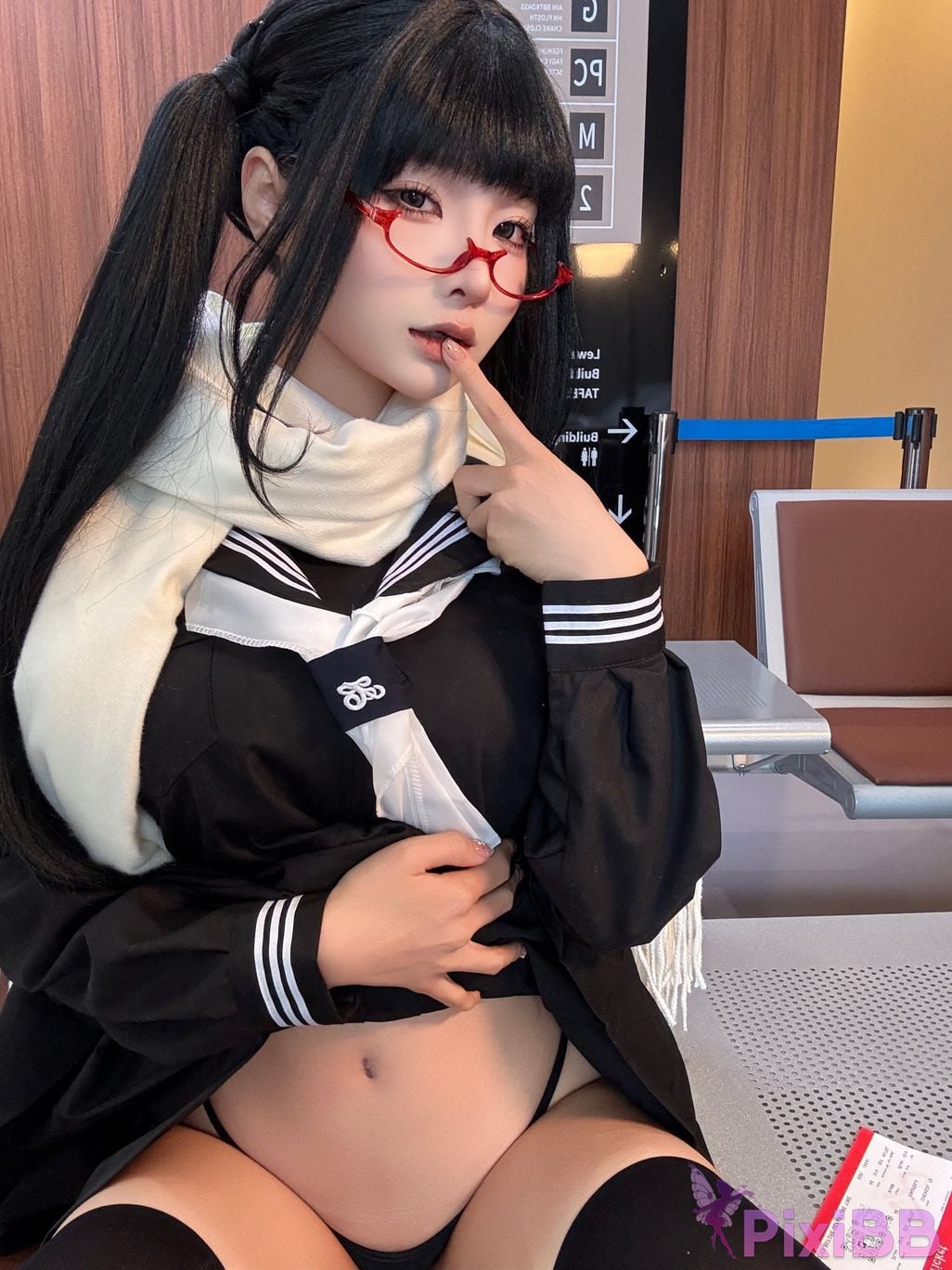 Cosplay chunmomo Huang Tui Bloggers Secret B PixiBB.COM 133