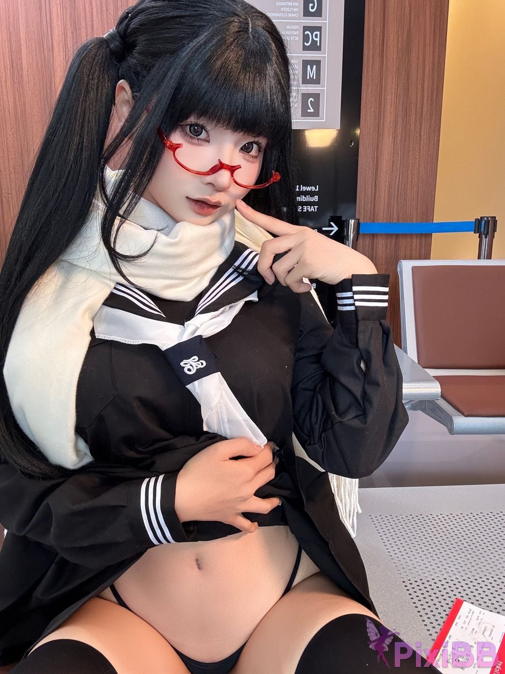 Cosplay chunmomo Huang Tui Bloggers Secret B PixiBB.COM 134