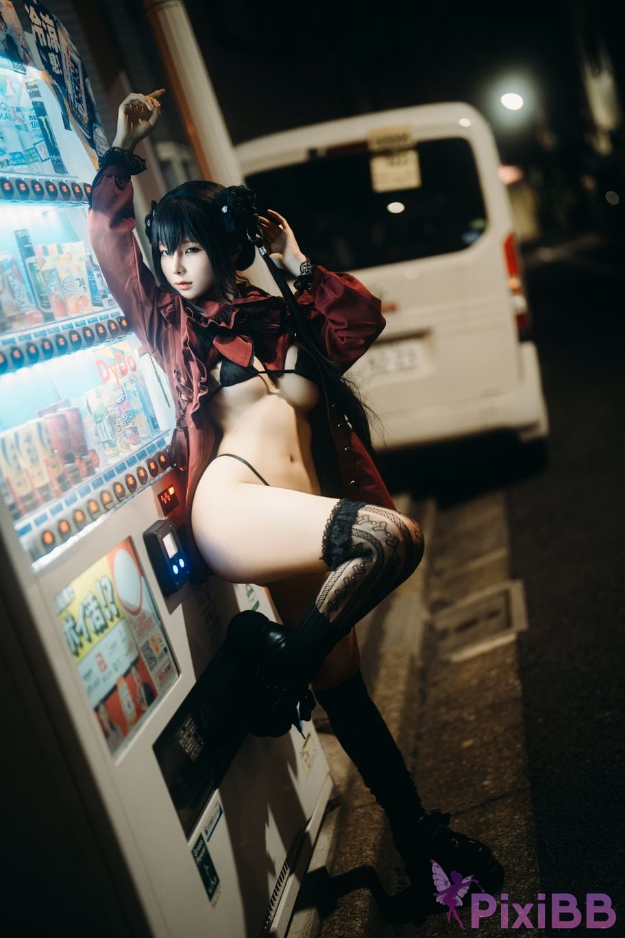 Cosplay Cunmomo Night PixiBB.COM 006