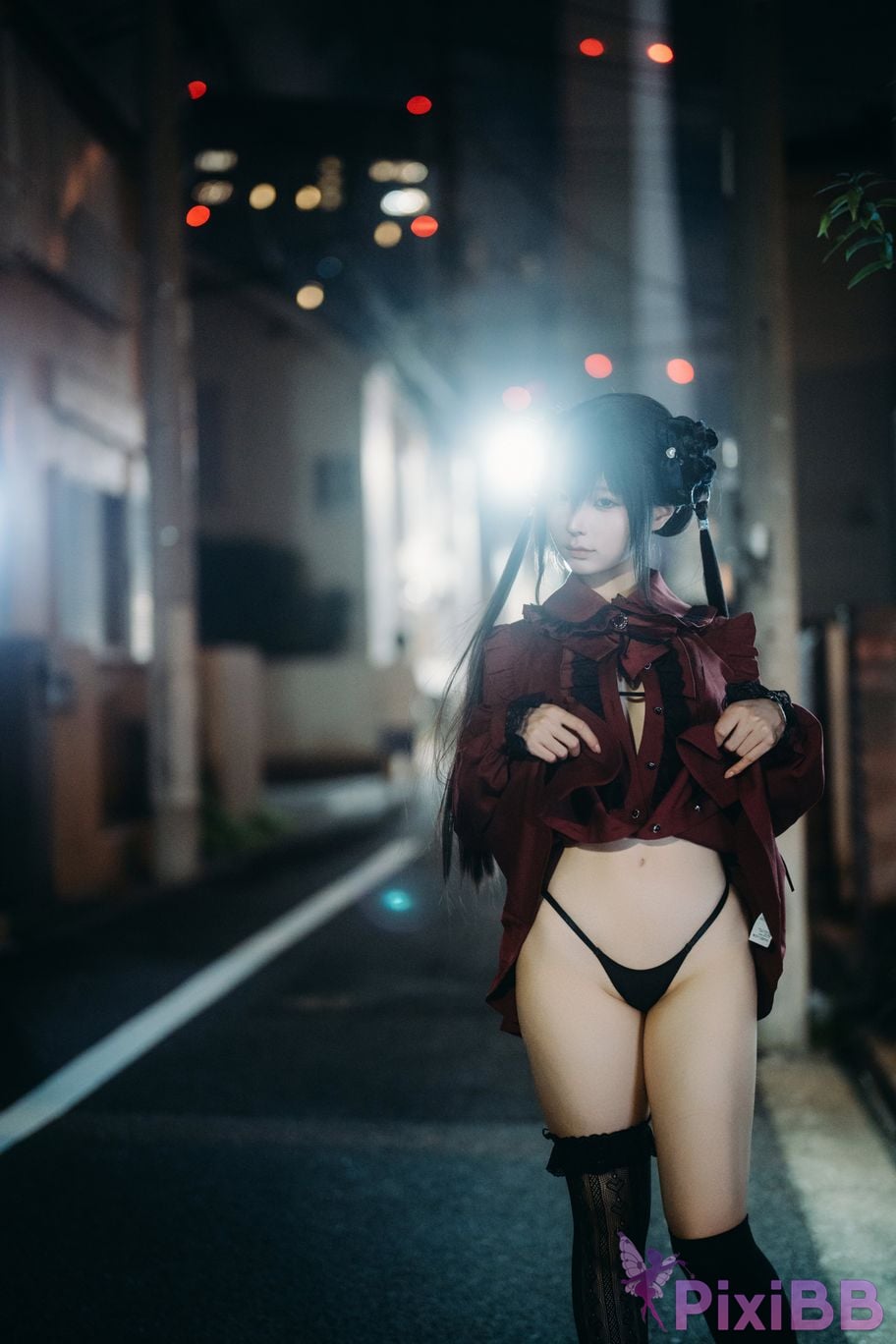 Cosplay Cunmomo Night PixiBB.COM 008