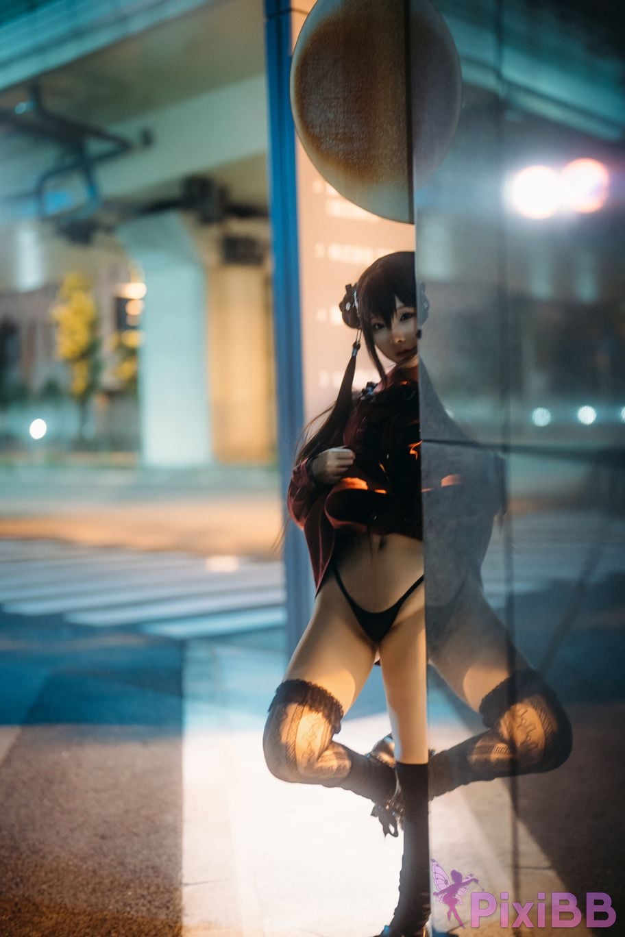 Cosplay Cunmomo Night PixiBB.COM 009