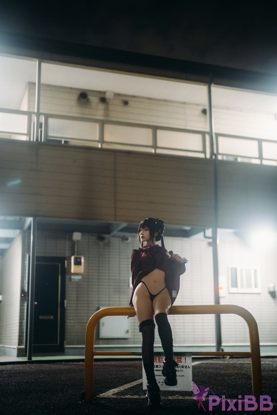 Cosplay Cunmomo Night PixiBB.COM 018