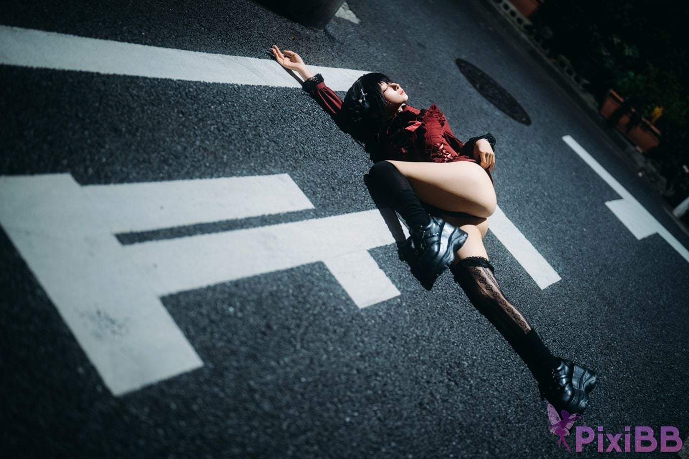 Cosplay Cunmomo Night PixiBB.COM 024