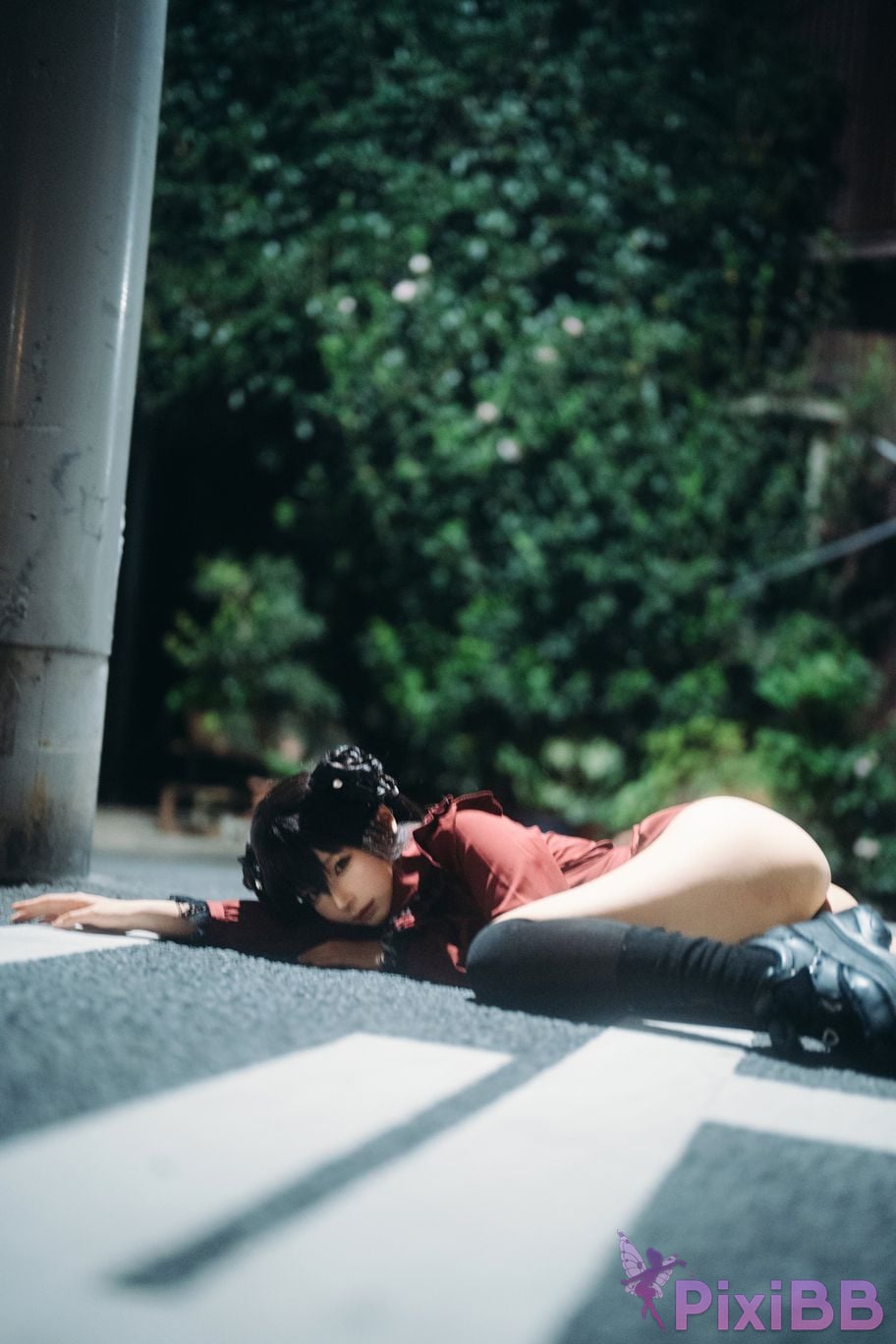 Cosplay Cunmomo Night PixiBB.COM 025