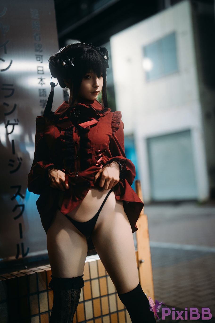 Cosplay Cunmomo Night PixiBB.COM 027