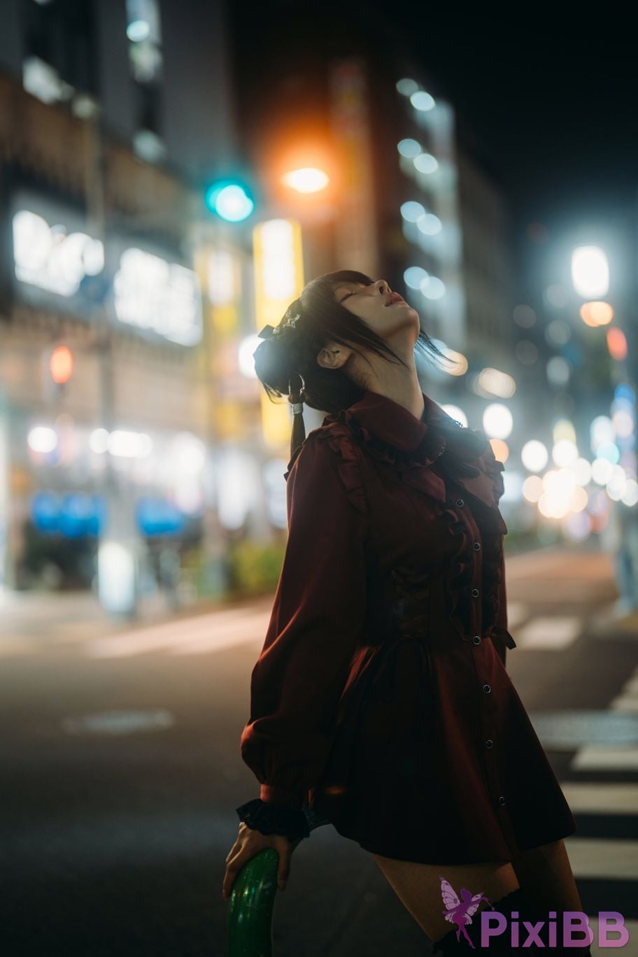 Cosplay Cunmomo Night PixiBB.COM 028