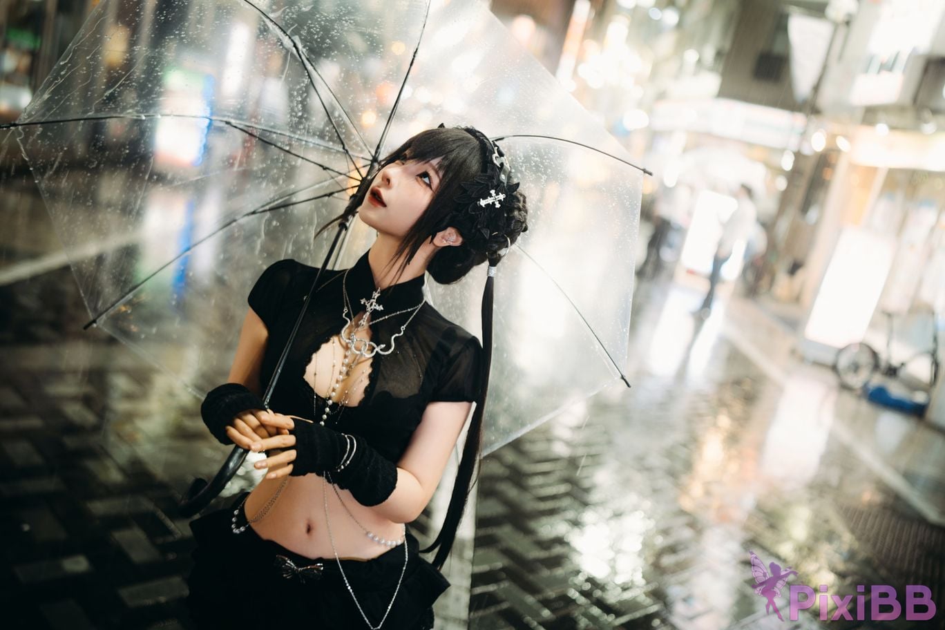 Cosplay Cunmomo Night PixiBB.COM 037