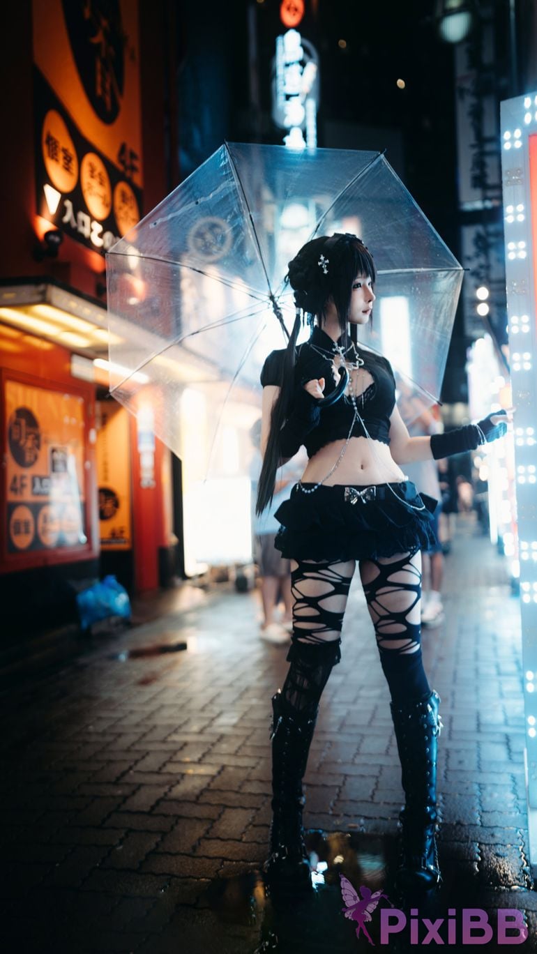 Cosplay Cunmomo Night PixiBB.COM 047