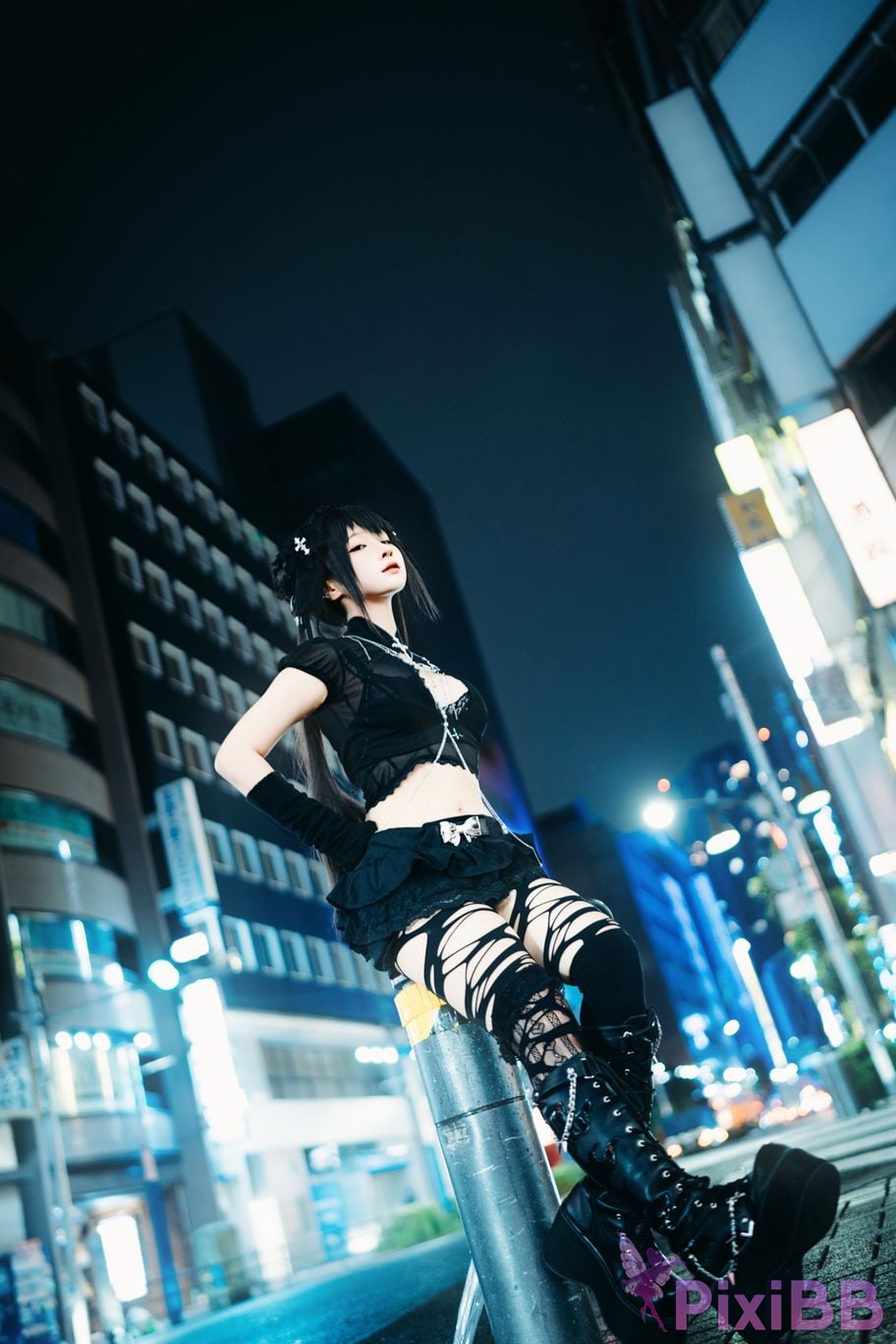 Cosplay Cunmomo Night PixiBB.COM 050