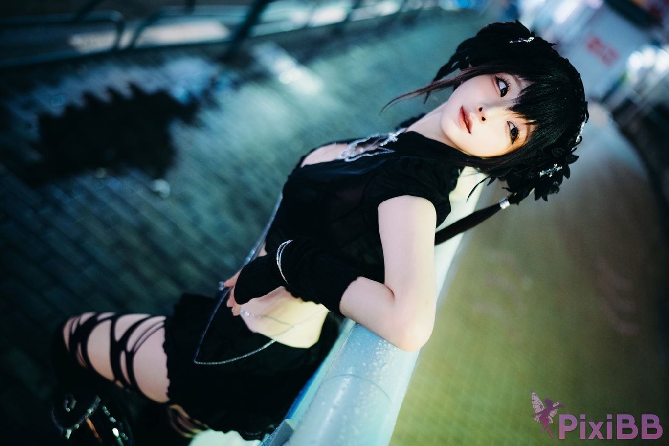 Cosplay Cunmomo Night PixiBB.COM 053