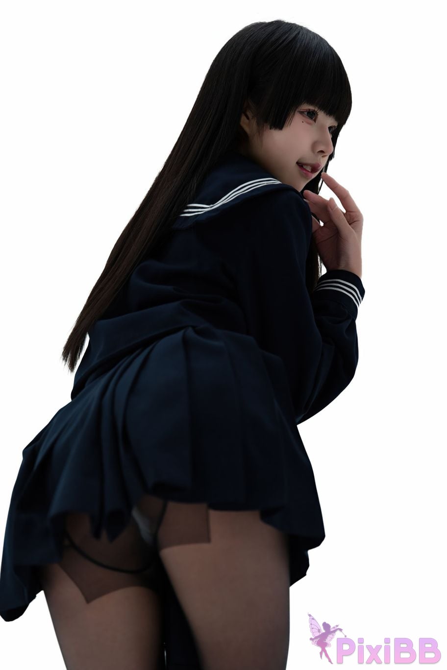 Cosplayer Shimizu Nagi Juniors uniform PixiBB.COM 022