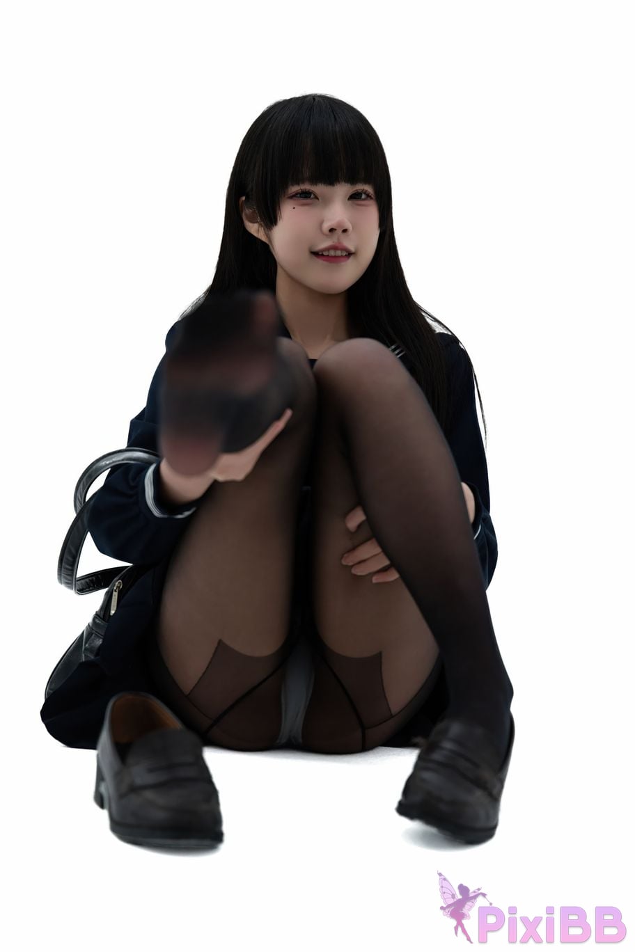 Cosplayer Shimizu Nagi Juniors uniform PixiBB.COM 048