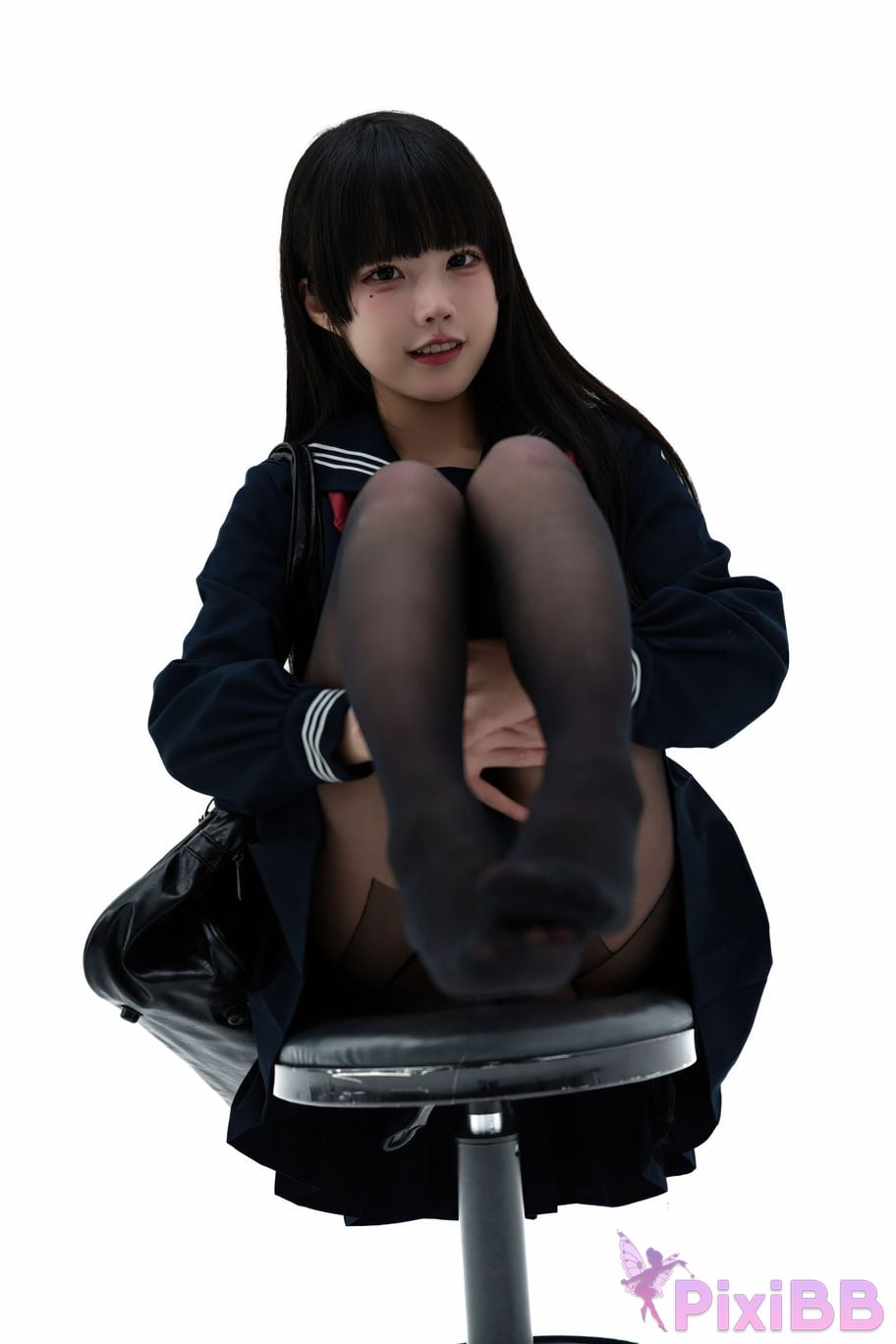 Cosplayer Shimizu Nagi Juniors uniform PixiBB.COM 072