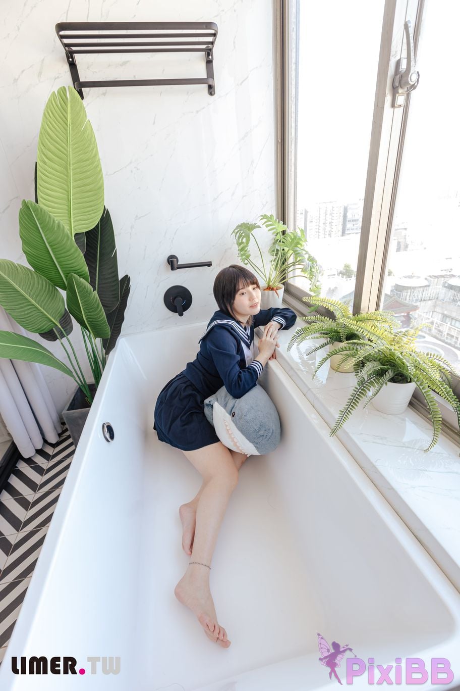 Limerence Original No.073 YuriNO JK Shark PixiBB.COM 018